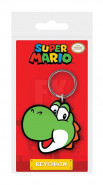 Super Mario Rubber klúčenka Yoshi 6 cm